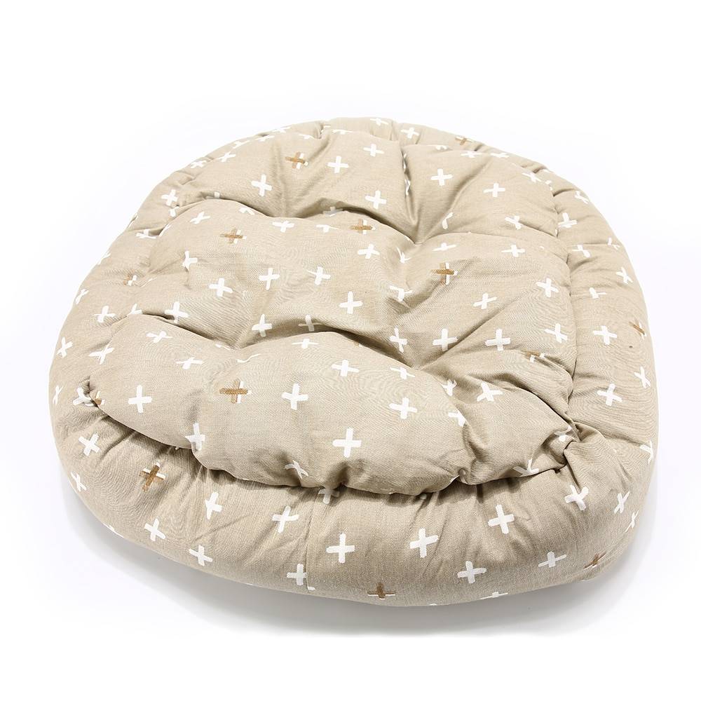 Dog's Printed Canvas Bed