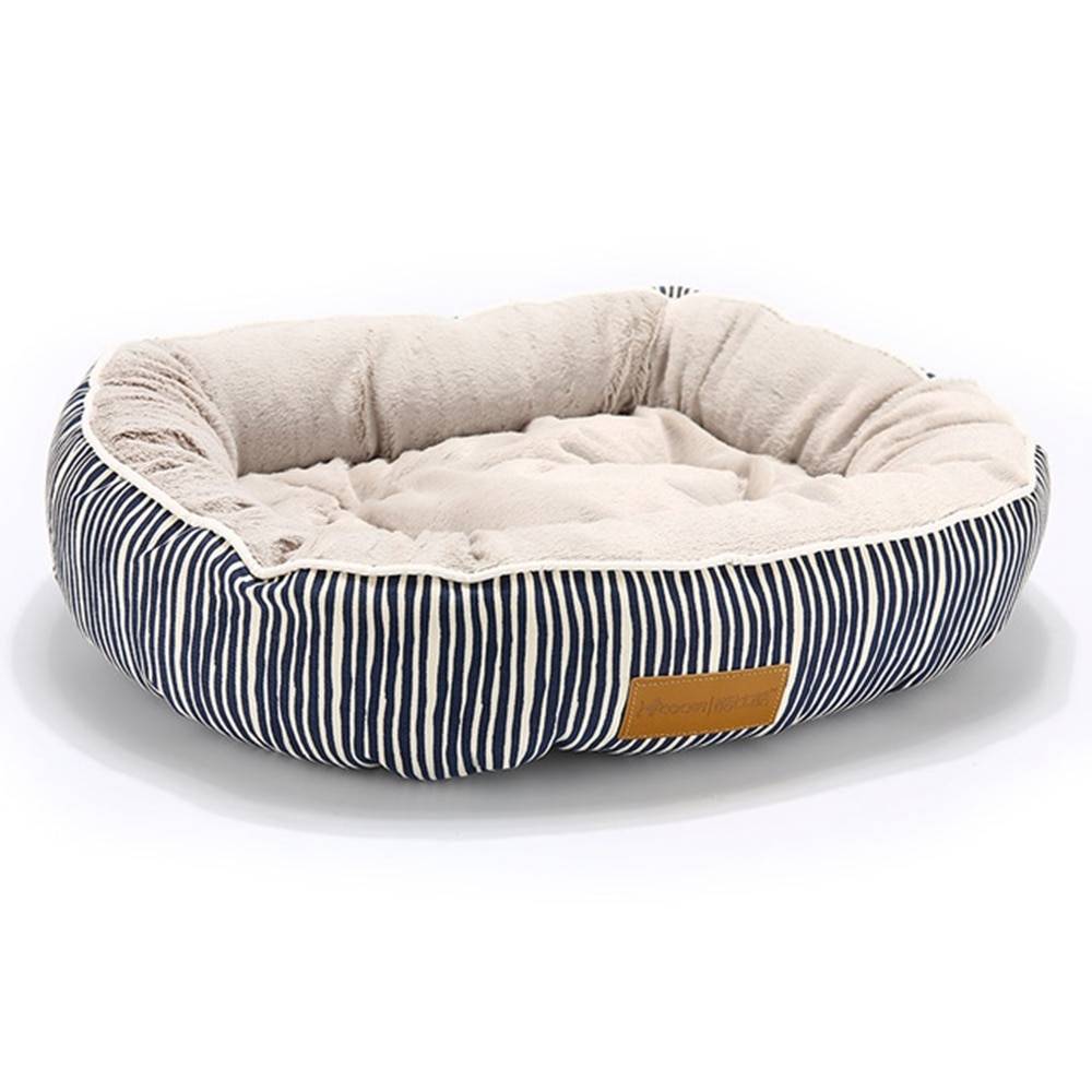 Dog's Printed Canvas Bed